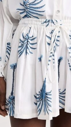 Alix Of Bohemia Christy Indigo Palm Shorts -Agolde Store abohe3014411873 1680293641484 2 0. UX357 QL90