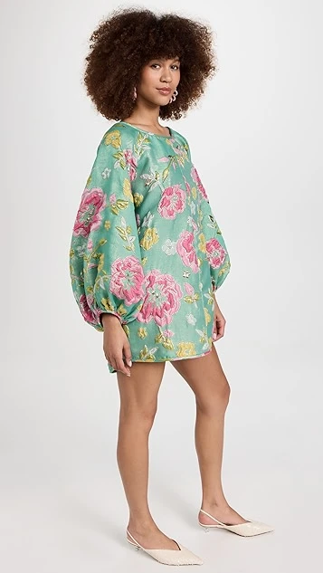 Arianne Elmy Green Slim Fit Good Luck Dress 5 Arianne Elmy Green Slim Fit Good Luck Dress - Image 3