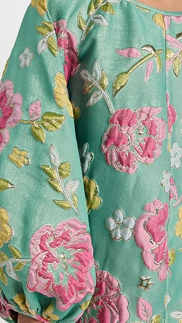 Arianne Elmy Green Slim Fit Good Luck Dress 7 Arianne Elmy Green Slim Fit Good Luck Dress - Image 5