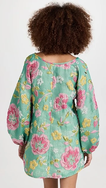 Arianne Elmy Green Slim Fit Good Luck Dress 4 Arianne Elmy Green Slim Fit Good Luck Dress - Image 2