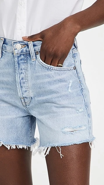 AGOLDE Parker Long Loose Vintage Shorts 7 AGOLDE Parker Long Loose Vintage Shorts - Image 5