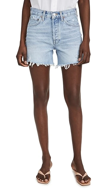 AGOLDE Parker Long Loose Vintage Shorts 9 AGOLDE Parker Long Loose Vintage Shorts - Image 7