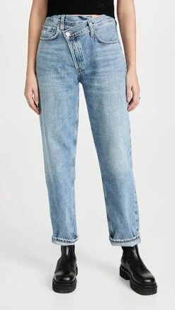AGOLDE Crisscross Upsized Jeans