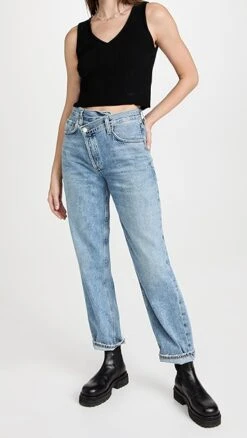 AGOLDE Crisscross Upsized Jeans -Agolde Store agole3058612893 1683642173974 2 0. UX357 QL90