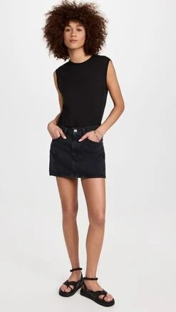 AGOLDE Liv Mini Skirt -Agolde Store agole3065411696 1651783794687 2 0. UX357 QL90