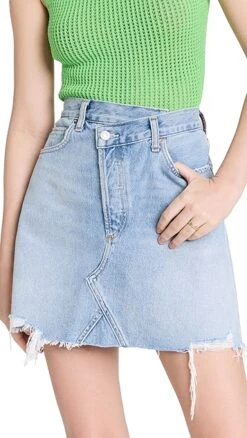 AGOLDE Crisscross Skirt -Agolde Store agole30660153a7 1652722207382 2 0. UX357 QL90