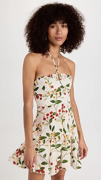 Agua By Agua Bendita Anturio Frutal Mini Dress 3 Agua By Agua Bendita Anturio Frutal Mini Dress