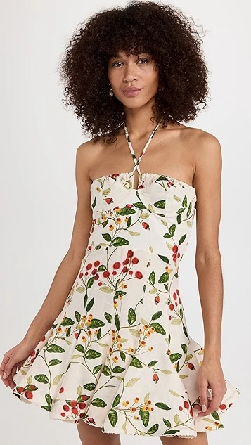 Agua By Agua Bendita Anturio Frutal Mini Dress 9 Agua By Agua Bendita Anturio Frutal Mini Dress - Image 7