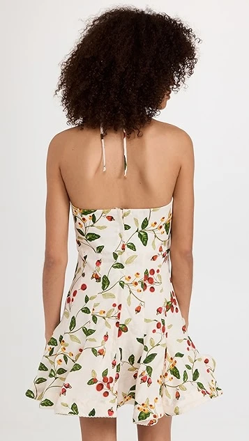 Agua By Agua Bendita Anturio Frutal Mini Dress 4 Agua By Agua Bendita Anturio Frutal Mini Dress - Image 2