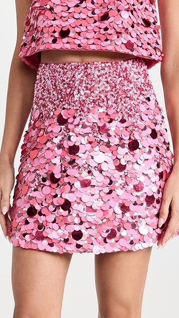 Aje Cherie Sequin Mini Skirt 8 Aje Cherie Sequin Mini Skirt - Image 6