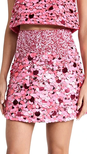 Aje Cherie Sequin Mini Skirt 9 Aje Cherie Sequin Mini Skirt - Image 7