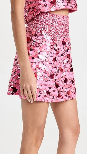 Aje Cherie Sequin Mini Skirt 5 Aje Cherie Sequin Mini Skirt - Image 3