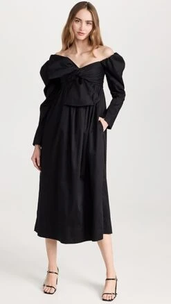 Aje Valentina Bow Midi Dress 12 Aje Valentina Bow Midi Dress -Agolde Store ajeee302821cd2d 1682714543768 2 0. UX357 QL90