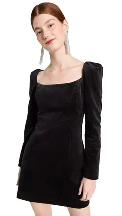 A.L.C. Carolyn Velvet Mini Dress 14 A.L.C. Carolyn Velvet Mini Dress -Agolde Store alccc424351cd2d 1666800751723 2 0. UX357 QL90