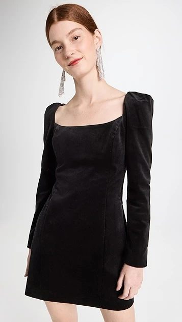 A.L.C. Carolyn Velvet Mini Dress 9 A.L.C. Carolyn Velvet Mini Dress - Image 7