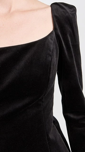 A.L.C. Carolyn Velvet Mini Dress 7 A.L.C. Carolyn Velvet Mini Dress - Image 5