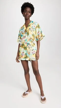 Alemais Holiday Boyfriend Playsuit