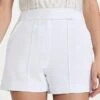 Alice + Olivia Dylan High Waist Tab Pintuck Shorts 1 Alice + Olivia Dylan High Waist Tab Pintuck Shorts -Agolde Store alice46187102ca 1641930132334 2 0. UX357 QL90