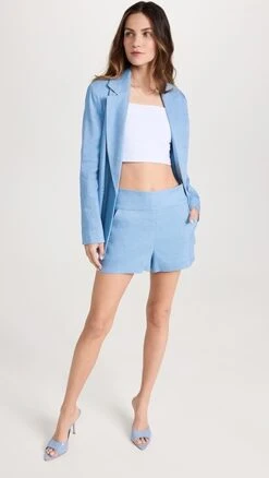 Alice + Olivia Donald High Waisted Shorts -Agolde Store alice4664612882 1683296158130 2 0. UX357 QL90