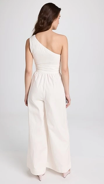 AMUR Laurie One Shoulder Jumpsuit 4 AMUR Laurie One Shoulder Jumpsuit - Image 2