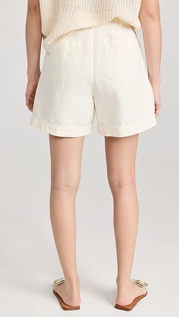 Apiece Apart Francoise Pleated Shorts 4 Apiece Apart Francoise Pleated Shorts - Image 2
