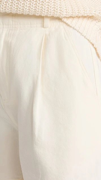 Apiece Apart Francoise Pleated Shorts 7 Apiece Apart Francoise Pleated Shorts - Image 5