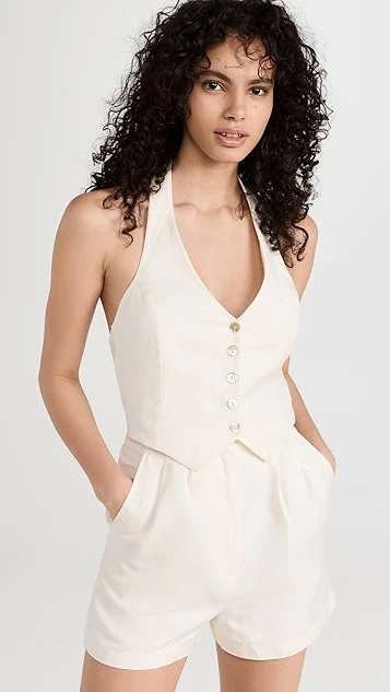 Amanda Uprichard Isadore Romper 8 Amanda Uprichard Isadore Romper - Image 6