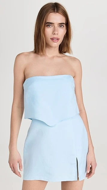 Amanda Uprichard Matea Skort Romper 3 Amanda Uprichard Matea Skort Romper