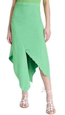 A.W.A.K.E. MODE Asymmetric Pleated Skirt -Agolde Store awake302521ba2d 1652366884887 2 0. UX357 QL90