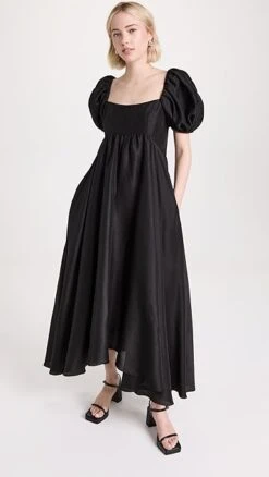 Azeeza Rory Puff Sleeve Dress -Agolde Store azeez301411cd2d 1683325604231 2 0. UX357 QL90