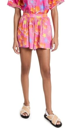 BruceGlen Tiki Floral Printed Shorts 15 BruceGlen Tiki Floral Printed Shorts -Agolde Store bglen300411eee2 1670532394588 2 0. UX357 QL90