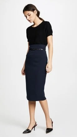 Black Halo High Waisted Pencil Skirt 10 Black Halo High Waisted Pencil Skirt -Agolde Store black3017110962 q3 2 2. UX357 QL90