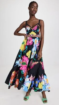 Camilla Fitted Bodice Dress