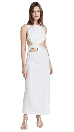 Christopher Esber Interlocked Ruched Dress -Agolde Store cesbe300701d7a2 1651162433337 2 0. UX357 QL90