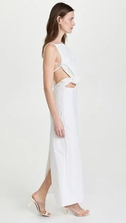 Christopher Esber Interlocked Ruched Dress -Agolde Store cesbe300701d7a2 1651162433447 2 0. UX357 QL90