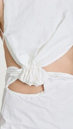 Christopher Esber Interlocked Ruched Dress -Agolde Store cesbe300701d7a2 1651162433771 2 0. UX357 QL90