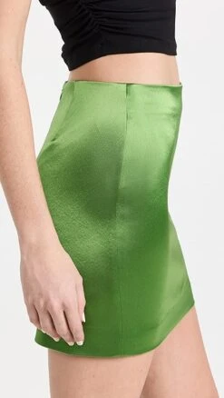 Cinq A Sept Cinq à Sept Satin Doris Skirt -Agolde Store cinqa3135812652 1669838216947 2 0. UX357 QL90