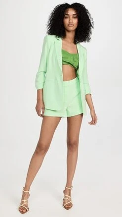 Cinq A Sept Cinq à Sept Crepe Elaine Shorts -Agolde Store cinqa314101fa9a 1682631352528 2 0. UX357 QL90