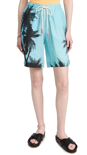 Mira Mikati Printed Elasticated Bermuda Shorts 8 Mira Mikati Printed Elasticated Bermuda Shorts - Image 6