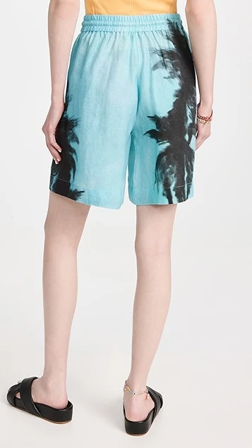 Mira Mikati Printed Elasticated Bermuda Shorts 4 Mira Mikati Printed Elasticated Bermuda Shorts - Image 2