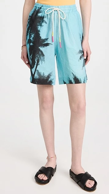 Mira Mikati Printed Elasticated Bermuda Shorts 9 Mira Mikati Printed Elasticated Bermuda Shorts - Image 7