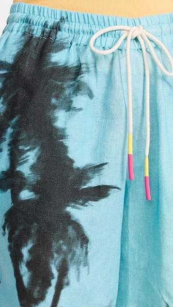 Mira Mikati Printed Elasticated Bermuda Shorts 7 Mira Mikati Printed Elasticated Bermuda Shorts - Image 5