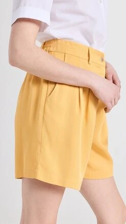 DONNI. Twill Pleated Shorts -Agolde Store donii3012318122 1679341108977 2 0. UX357 QL90