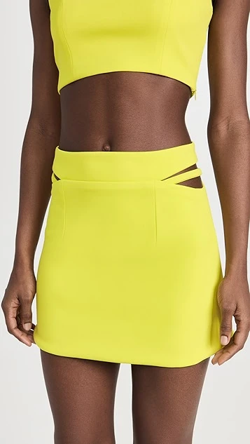 Dur Doux High Waist Cutout Miniskirt 3 Dur Doux High Waist Cutout Miniskirt