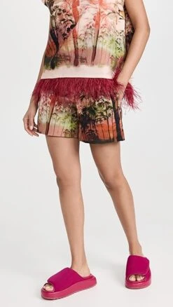 Dur Doux Sunset Palm Shorts