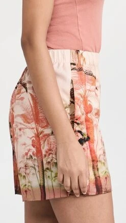 Dur Doux Sunset Palm Shorts -Agolde Store durdo3000512306 1677604833246 2 0. UX357 QL90