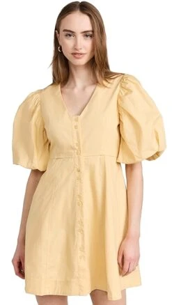 English Factory Buttons Detail Mini Dress 14 English Factory Buttons Detail Mini Dress -Agolde Store efact3080413199 1675113009154 2 0. UX357 QL90