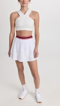 Eleven By Venus Williams Collegiate Tennis Skort Skirt -Agolde Store elevn30045102ca 1671134614665 2 0. UX357 QL90