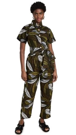 Elisamama Leaf Jumpsuit -Agolde Store elmam300021c3c8 1670956889185 2 0. UX357 QL90
