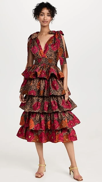 Elisamama Ore Midi Dress 9 Elisamama Ore Midi Dress - Image 7